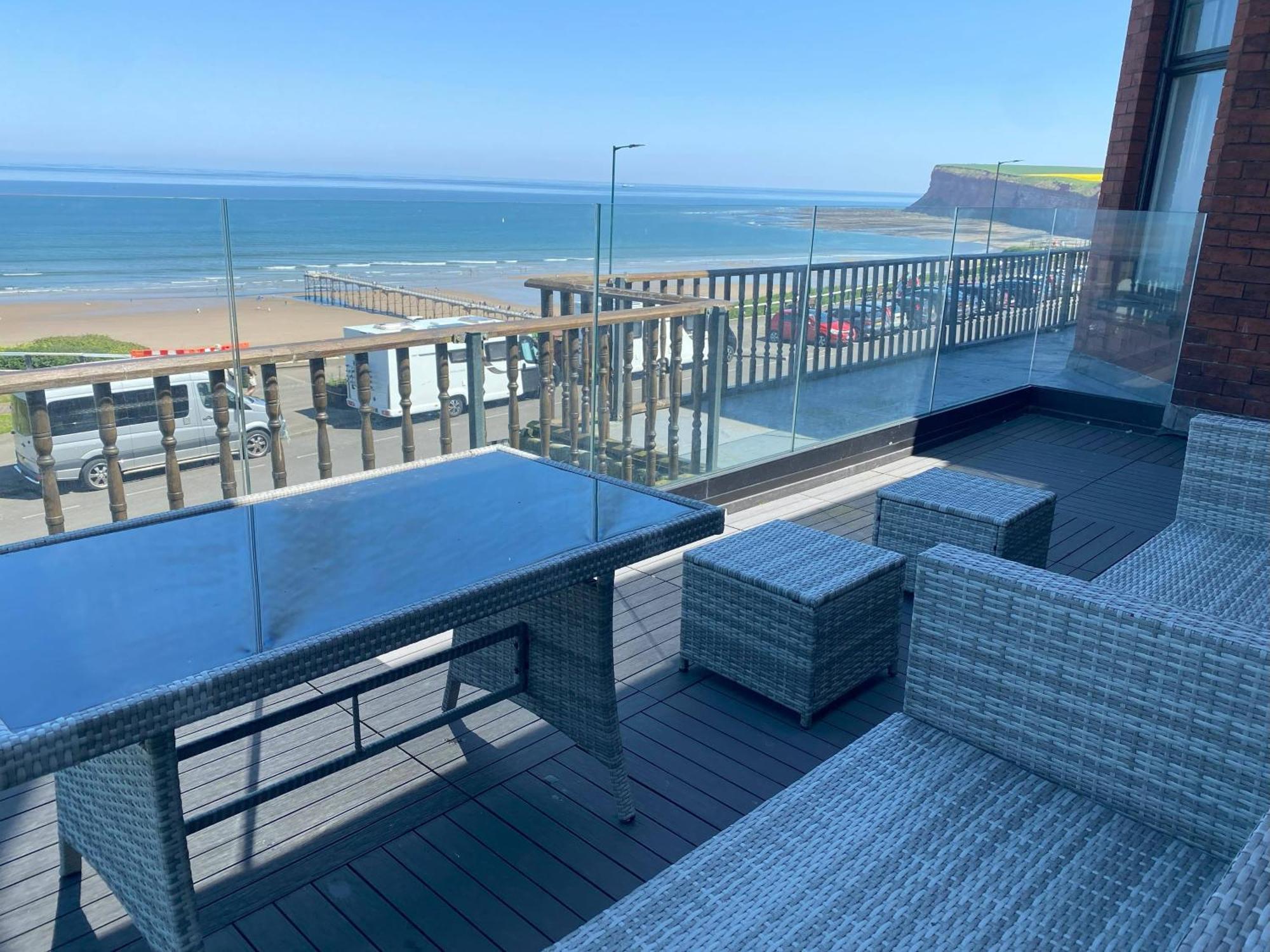 Captain'S Deck Beach Balcony Perfectlysaltburn Luaran gambar